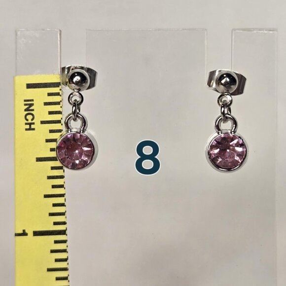 Gem Stone Earrings - Picture 8 of 9